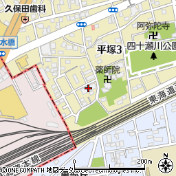 平塚第５ダイヤモンドマンション周辺の地図