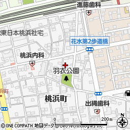 神奈川県平塚市桃浜町13-23周辺の地図