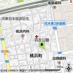 神奈川県平塚市桃浜町12-21-3周辺の地図