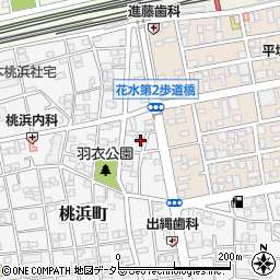 神奈川県平塚市桃浜町14-7周辺の地図