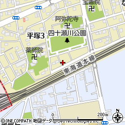アジュール湘南周辺の地図