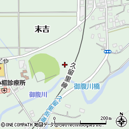 千葉県君津市末吉1151周辺の地図