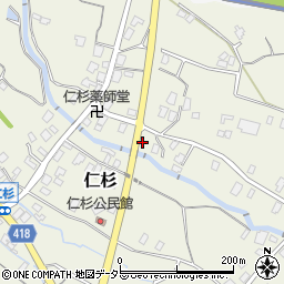 静岡県御殿場市仁杉331周辺の地図