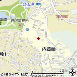 千葉県君津市内蓑輪86-5周辺の地図