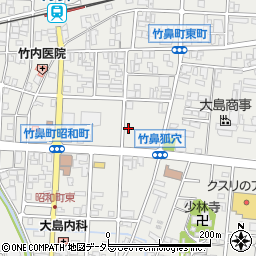 岐阜県羽島市竹鼻町狐穴3142周辺の地図