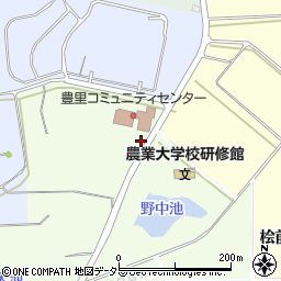 京都府綾部市栗町大野周辺の地図