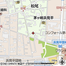 神奈川県茅ヶ崎市松尾6-35周辺の地図