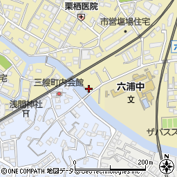 ベイルーム金沢八景周辺の地図