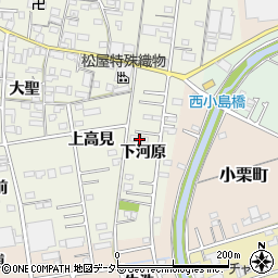 愛知県一宮市今伊勢町馬寄下河原9周辺の地図