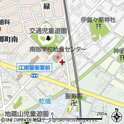愛知県江南市木賀町大門63周辺の地図