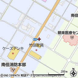 ミニストップ和田山枚田店周辺の地図