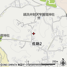 神奈川県鎌倉市佐助2丁目25-3周辺の地図