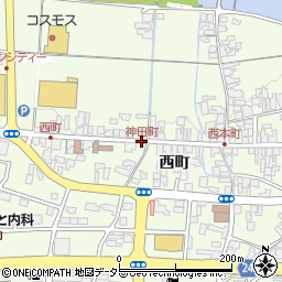 神田町(高校入口)周辺の地図