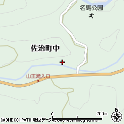 鳥取県鳥取市佐治町中71周辺の地図