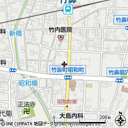 羽島竹鼻郵便局周辺の地図