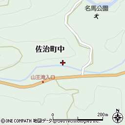 鳥取県鳥取市佐治町中72周辺の地図