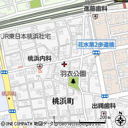 神奈川県平塚市桃浜町12-26周辺の地図