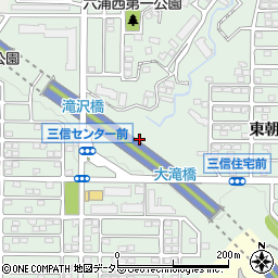 神奈川県横浜市金沢区東朝比奈2丁目1周辺の地図