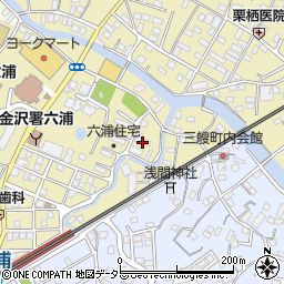 シャンポール金沢周辺の地図