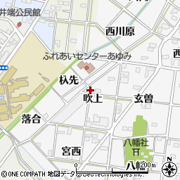 愛知県一宮市時之島吹上周辺の地図
