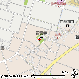 岐阜県安八郡安八町善光周辺の地図