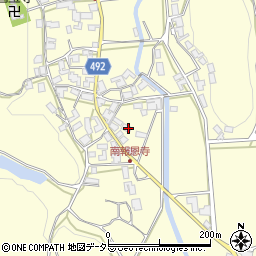 京都府福知山市報恩寺市場周辺の地図