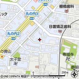 岐阜県羽島市竹鼻町丸の内2丁目52周辺の地図