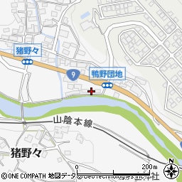 京都府福知山市猪野々374-1周辺の地図