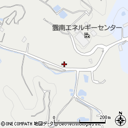 島根県雲南市加茂町三代1322-8周辺の地図