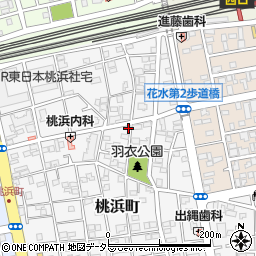 神奈川県平塚市桃浜町12-1周辺の地図