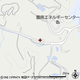 島根県雲南市加茂町三代1322-1周辺の地図