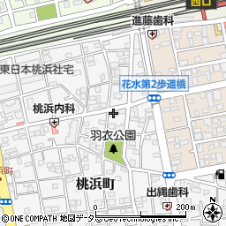 神奈川県平塚市桃浜町13-26周辺の地図