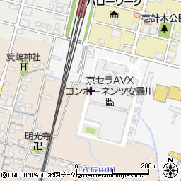 滋賀県高島市安曇川町三尾里690周辺の地図