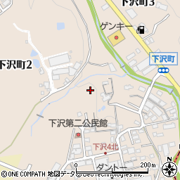 岐阜県多治見市下沢町周辺の地図
