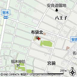 愛知県江南市安良町八王子137周辺の地図