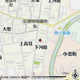 愛知県一宮市今伊勢町馬寄下河原8-11周辺の地図