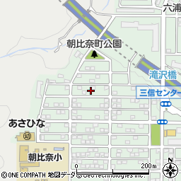 神奈川県横浜市金沢区東朝比奈2丁目44周辺の地図