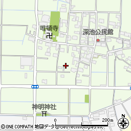 岐阜県大垣市深池町928-1周辺の地図