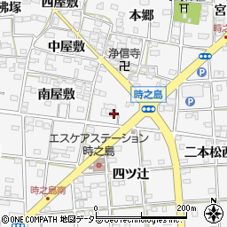 愛知県一宮市時之島上屋敷46周辺の地図