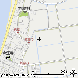 滋賀県米原市朝妻筑摩周辺の地図