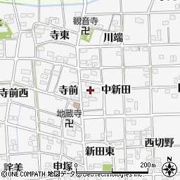 愛知県一宮市時之島中新田8周辺の地図