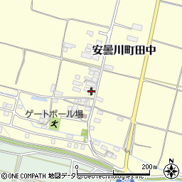 滋賀県高島市安曇川町田中2849周辺の地図