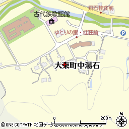 島根県雲南市大東町中湯石179周辺の地図