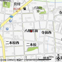 愛知県一宮市時之島（八剱宮前）周辺の地図