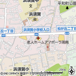 マツモトキヨシ茅ヶ崎松が丘店周辺の地図