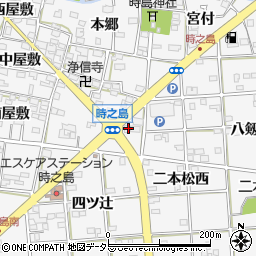 愛知県一宮市時之島上屋敷59周辺の地図