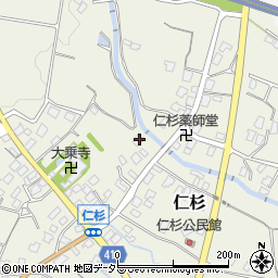 静岡県御殿場市仁杉852周辺の地図