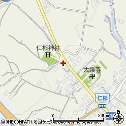 静岡県御殿場市仁杉784-1周辺の地図