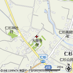 静岡県御殿場市仁杉858周辺の地図