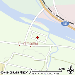 鳥取県西伯郡伯耆町荘55-35周辺の地図